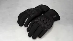 【開封・未使用品】バイク用 グローブ 秋冬モデル　ideal ID-115 AXIS-EX ブラック XSサイズ　ID115BKXS　YA0251　(2543880)のサムネイル