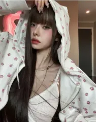 ユーヒー トレーニングウェア セット フラワー フードジップアップ ズボン