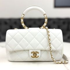 エムタン　CHANEL シャネル ココハンドル シアリング ムートン 希少 エムタン様専用 CHANEL シャネル ココハンドル シアリング ムートン
