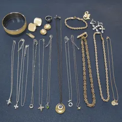 【遺品整理まとめて㊾】ジュエリー　20点　Pinky&Dianne　МK　SILVER　ネックレス　ブレスレット　イヤリング　アクセサリー