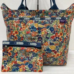 8672　LeSportsac レスポートサック　トートバッグ　ハンドバッグ　LIBERTY　リバティ　リバティー　コラボ　花柄　レディース　フラワー　軽量　カジュアル　シンプル　きれいめ　大きめ　大容量　ポーチ