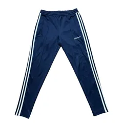 古着 adidas アディダス トラックパンツ ネイビー スリーストライプス 2511-560