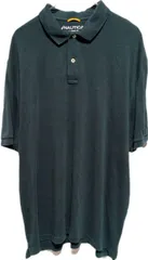 NAUTICA ビッグシルエット ポロシャツ 2XL 緑　古着半袖 ノーティカ