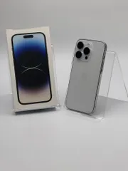 【中古B】iPhone 14 Pro 256GB シルバー バッテリー【90%】 SIMフリー 白ロム