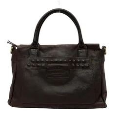 Dakota(ダコタ) ハンドバッグ - ダークブラウン レザー