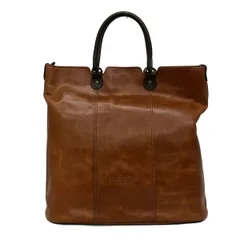 Dakota(ダコタ) ハンドバッグ - ブラウン×ダークブラウン レザー