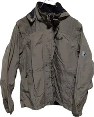 ジャックウルフスキン アウトドアジャケット オリーブグリーン 古着　マウンテン