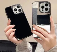 シンプル高級感 iPhoneケース 鏡面 CASETiFY 耐衝撃 きょうめんスマホケース ケースティファイ iPhone17/17pro/17Air/iphone16/iphone15/14/13/12/11 多機種対応