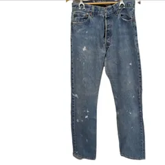 リーバイス　501 w29 L30 ペイント 古着　メキシコ製