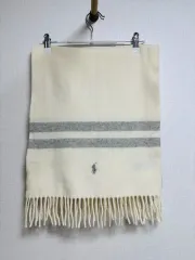 POLO RALPH LAUREN ストライプ ウール マフラー