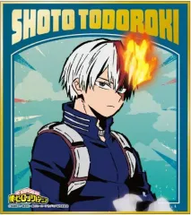 【中古】紙製品 轟焦凍 「僕のヒーローアカデミア 箔押しミニ色紙コレクション」