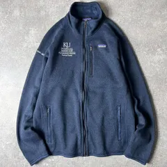 20年製 Patagonia 企業 ロゴ 刺繍 フルジップ ベターセーター ジャケット L / パタゴニア フリース ハイネック ネイビー 企業物