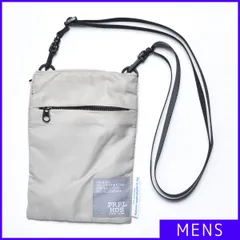 【新品・未使用】 ミニ ショルダー メンズ ネックポーチ サコッシュ 斜め掛け お財布ショルダー おしゃれ 軽い 撥水 カジュアル シンプル スマホショルダー フェス 雨 鞄 バッグ バック グレー プロペラヘッズ ベージュ 茶色 白 12-1792