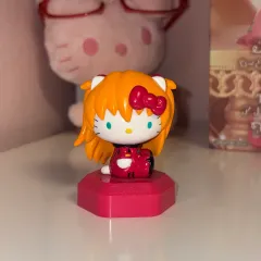 エヴァンゲリオン アスカ キー hello kitty(ハローキティ) 古典 フィギュア
