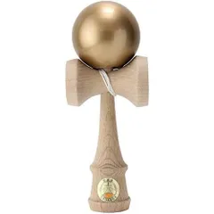 日本けん玉協会認定 New 競技用けん玉「大空」プレミアムゴールド 国産品 (OZORA KENDAMA)