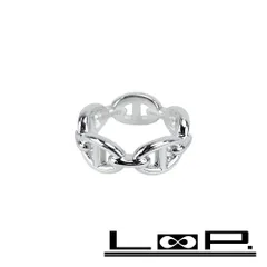 エルメス ■新同■磨き済■ シェーヌダンクル アンシェネ リング 指輪 シルバー SV925 ＃52 【497094】13