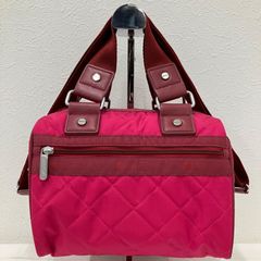 レスポートサック×神崎恵 MINI SATCHEL BAGディープグリーンキルト