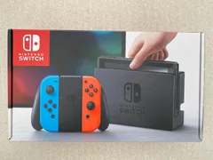 ◆Nintendo Switch Joy－Con（L） ネオンブルー／（R） ネオンレッド （HAC－S－KABAA）　0012568398　ジャンク