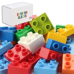 高コスパ 基本ブロック デュプロ ブロックセット クラシック 大量セット レゴデュプロ アンパンマンブロック 互換 【ブロック買い増し】 Sunwards (通常カラー（50ピース）)