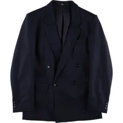 古着 TALDY ダブルブレスト ウールテーラードジャケット スペイン製 メンズS相当/eaa523947