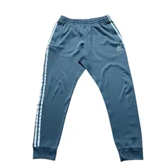 古着 adidas アディダス トラックパンツ グレー スリーストライプス 2511-556