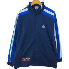 古着 90~00年代 アディダス adidas TEAMWEAR バックロゴ ジャージ トラックジャケット メンズXL相当/eaa525515