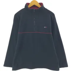 古着 ~90年代 トミーヒルフィガー TOMMY HILFIGER ハーフジップ フリースプルオーバー メンズXL相当 ヴィンテージ/eaa523465