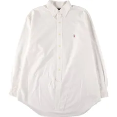 古着 ラルフローレン Ralph Lauren YARMOUTH 長袖 ボタンダウンシャツ メンズXL相当/eaa531297