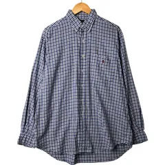 古着 ラルフローレン Ralph Lauren BLAIRE 長袖 ボタンダウンチェックシャツ メンズL相当/eaa563738