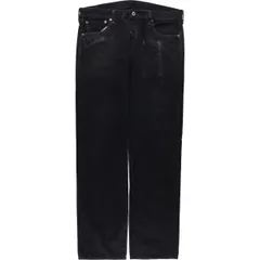 古着 リーバイス Levi's 501 ブラックデニム ストレートデニムパンツ メンズw36相当/eaa573832
