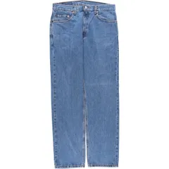 古着 00年代 リーバイス Levi's 505 REGULAR FIT STRAIGHT LEG テーパードデニムパンツ メンズw33相当/eaa571265