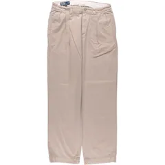 古着 ラルフローレン Ralph Lauren POLO by Ralph Lauren ANDREW PANT ツータック チノパンツ メンズw32相当/eaa571558