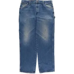 古着 ディッキーズ Dickies デニムペインターパンツ メンズw37相当/eaa571215