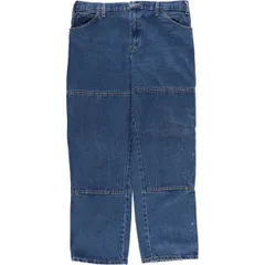古着 ディッキーズ Dickies ダブルニー デニムペインターパンツ メンズw38相当/eaa571217