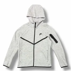 参考上代18590円 NIKE Tech Men's Full-Zip Windrunner Hoodie フルジップフーディー パーカー ナイキ HV0950-063 グレー M （6436M）