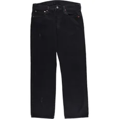 古着 リーバイス Levi's 501 ブラックデニム ストレートデニムパンツ メンズw35相当/eaa573829