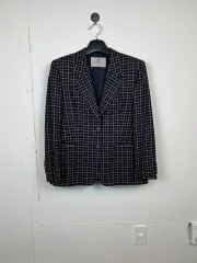 Aquascutum(アクアスキュータム) チェック ダブル ブレスト ジャケット