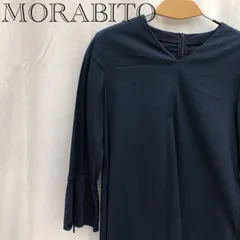 MORABITO モラビト トップス プルオーバーシャツ カットソー　長袖　レディース 38 ネイビー  レディース ファッションのサムネイル