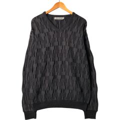 新品 walenode ヘンプ Vネック シアー ニット 黒1 - メルカリ