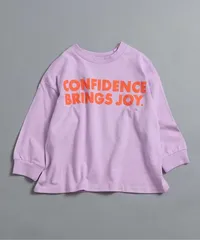 WEB限定 シンプルロゴTシャツ　BREEZE J106956　ラベンダー