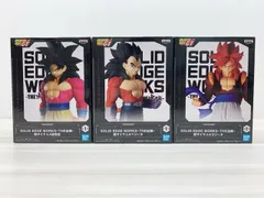 未開封 ドラゴンボールGT SOLID EDGE WORKS-THE 出陣- 超サイヤ人4 孫悟空・ベジータ・ゴジータ 3種セット【G1965-007】083