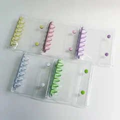 \最終値下げ・在庫処分/ A7シール帳1個+リフィル10枚！A7サイズ シール帳