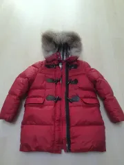 7Y バーバリーキッズ ロング ダウン アウター