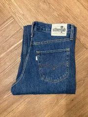 N176 リーバイス シルバータブ バギー デニム パンツ