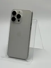 【中古A】iPhone 15 Pro Max 256GB ホワイトチタニウム バッテリー【86%】 【ネットワーク利用制限△】