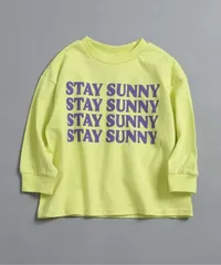 WEB限定 シンプルロゴTシャツ　BREEZE J106956　ライム