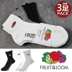 USAブランド 靴下 ソックス NEK レディース FRUIT OF THE LOOM フルーツオブザルーム プレゼント ギフト 7987354 (レディース/クォーター【中】)のサムネイル