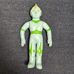 時代物 ミラーマン 小型ソフビ フィギュア 円谷プロ刻印入り 昭和