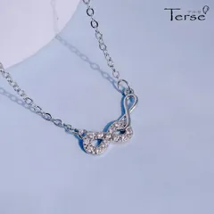 インフィニティ ネックレス 無限大 CZダイヤ 925シルバー ジルコニア レディース 上品 シンプル 金属アレルギー対応 プレゼント ギフト バレンタイン 卒業式 入学式 誕生日 記念日 永遠 愛 メンズレディース