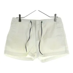 TOMMY JEANS (トミージーンズ) バックロゴ ショートパンツ ショーツ ホワイト 〇